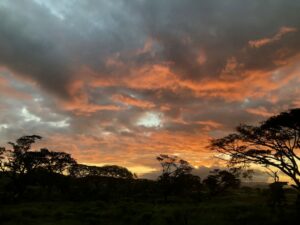 Papoea Nieuw Guinea - zonsondergang