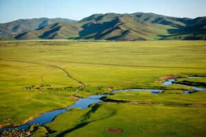 Mongolië - desolaat landschap