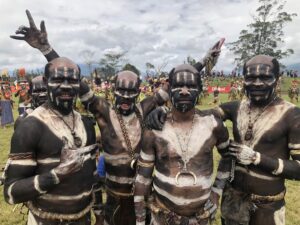 Papoea Nieuw Guinea - Mount Haagen show